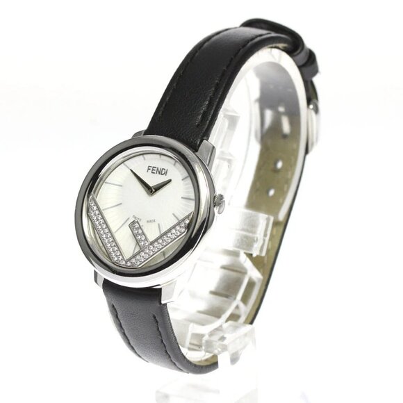 FENDI Runaway 71000S Diamond White Dial Quartz Men's Watch